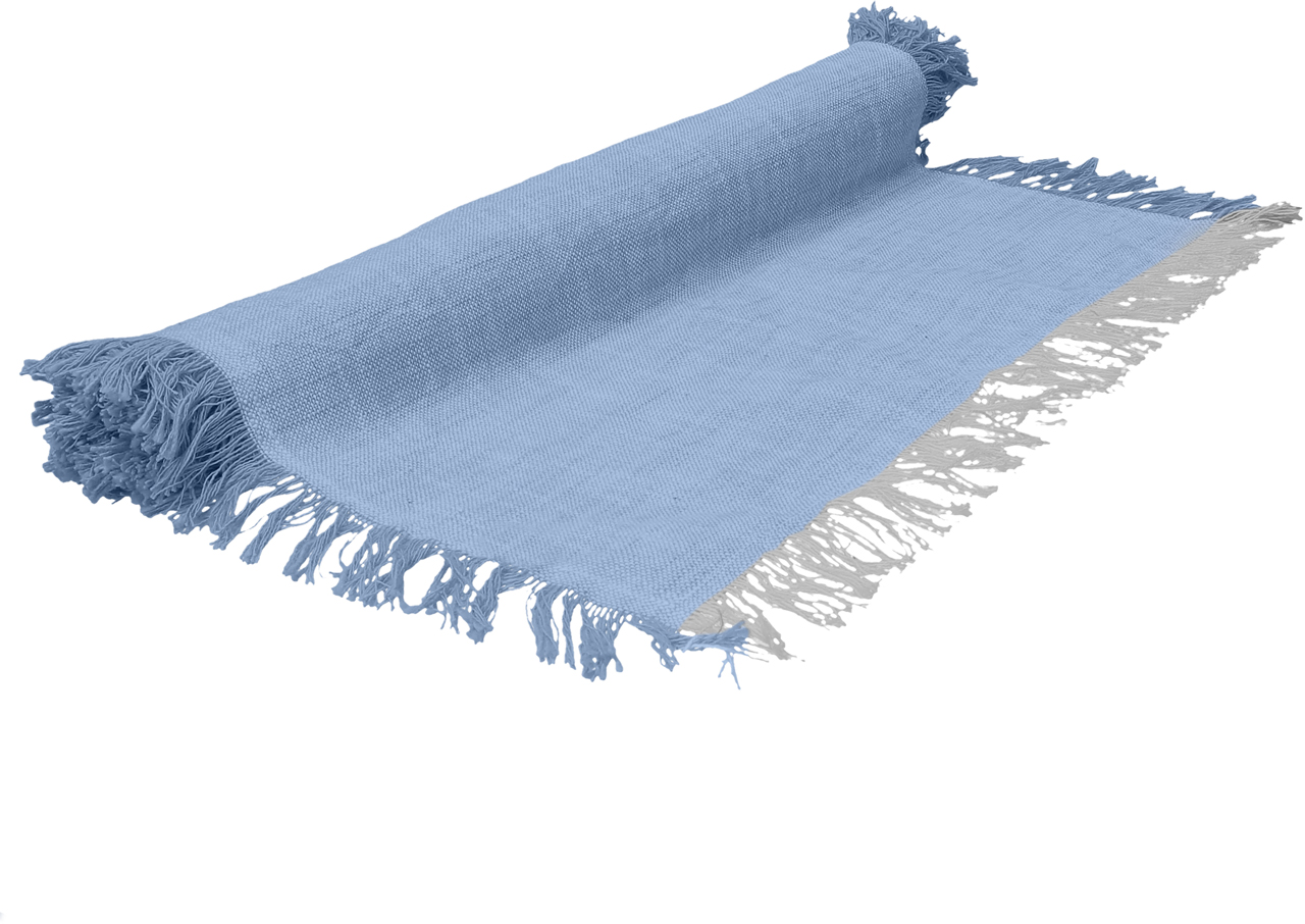 Runner Linea Volterra 40x150 Blu Mare