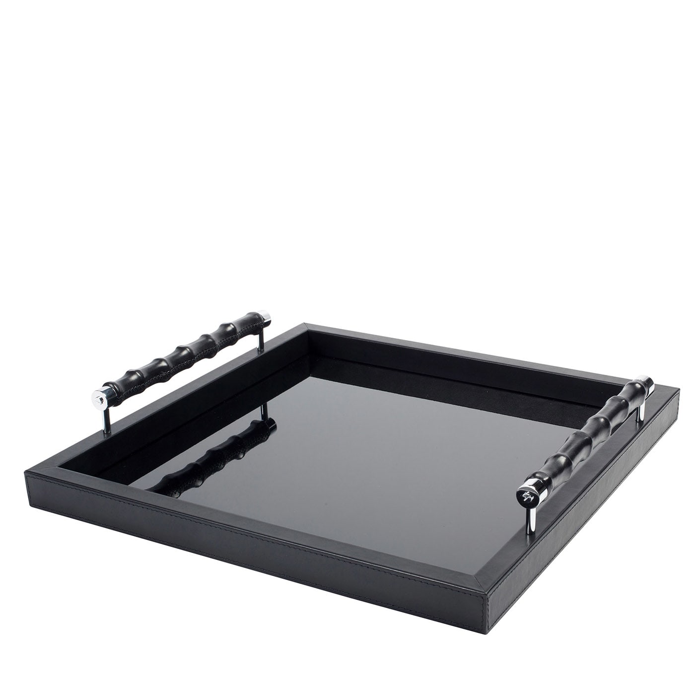 Vassoio quadrato laccato Lea