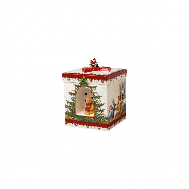 Scatola carillon grande quadrata Villeroy & Boch Christmas toys bambini
