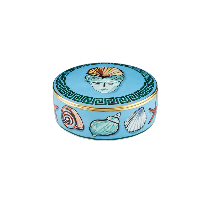 Scatola Il Viaggio Di Nettuno sea blue GINORI 1735