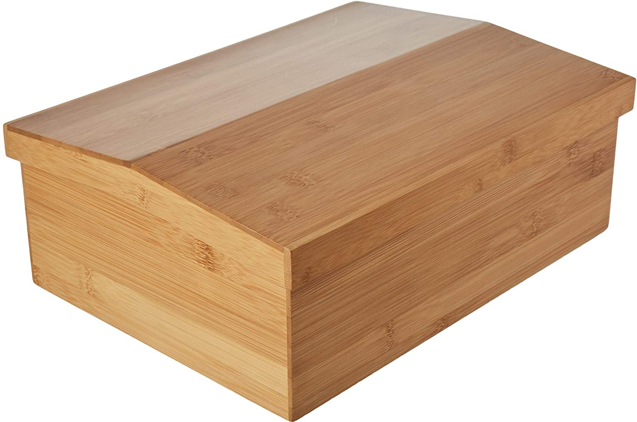 Scatola Portaoggetti In Legno Di Bambù