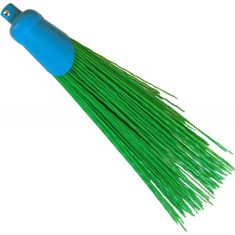 SCOPA IN POLIPROPILENE SPAZZINA VERDE MAURER SENZA MANICO