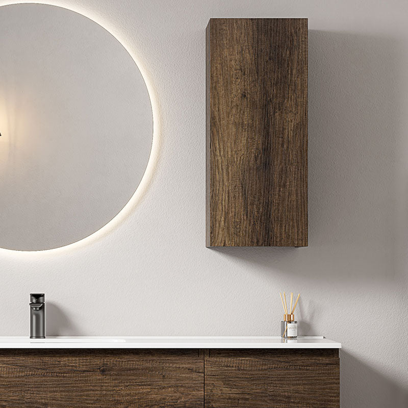 Semicolonna Sospesa H.70 cm Bruno Scuro - Fiji Wood