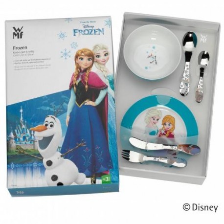 Servizio pappa WMF Frozen Disney bimbo 6 pezzi