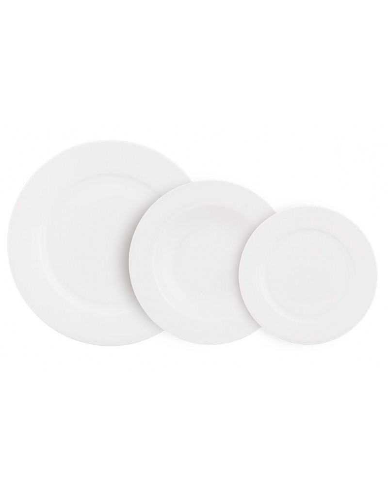 Servizio tavola 19 pezzi Ala superwhite Villa Altachiara