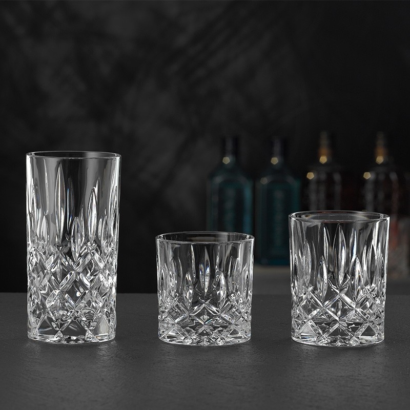 Set 18 bicchieri Nachtmann Noblesse 6 whisky 6 tumbler 6 longdrink