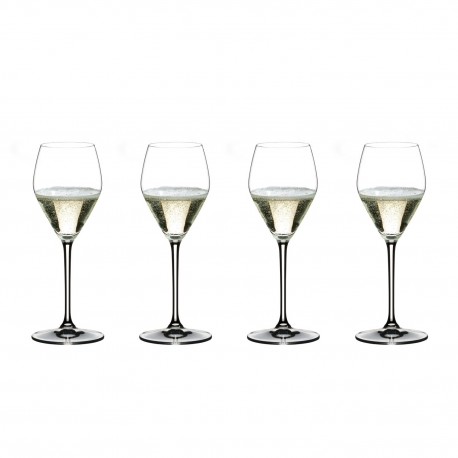 Set 4 calici riedel extreme prosecco in cristallo