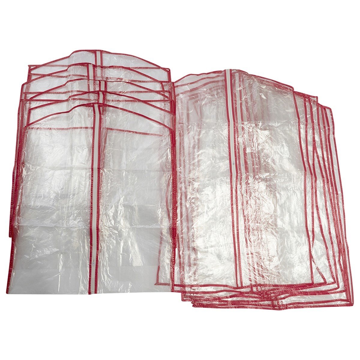 Set di 13 copricapi trasparenti in polietilene