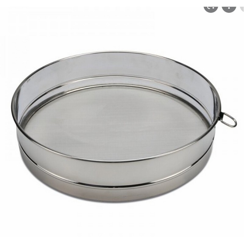SETACCIO ZUCCHERO A VELO Ø 20 CM. ACCIAIO INOX ILSA