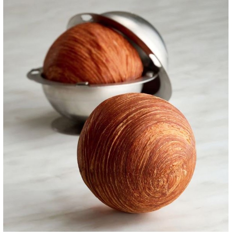 SFERA STAMPO IN ACCIAIO INOX PER CROISSANT Ø 75 MM PAVONI