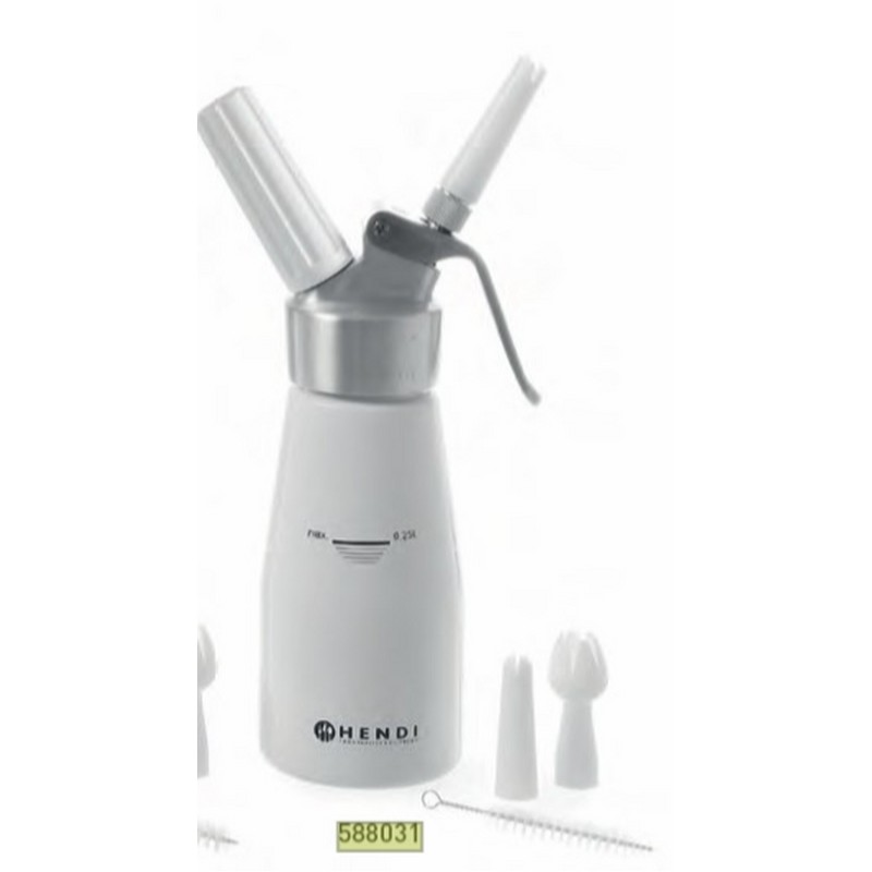 SIFONE PER PANNA KITCHEN LINE 0,25 LT HENDI