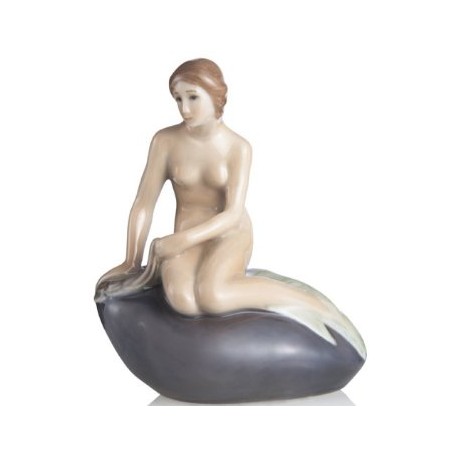 Sirenetta Royal Copenhagen in porcellana dipinta a mano