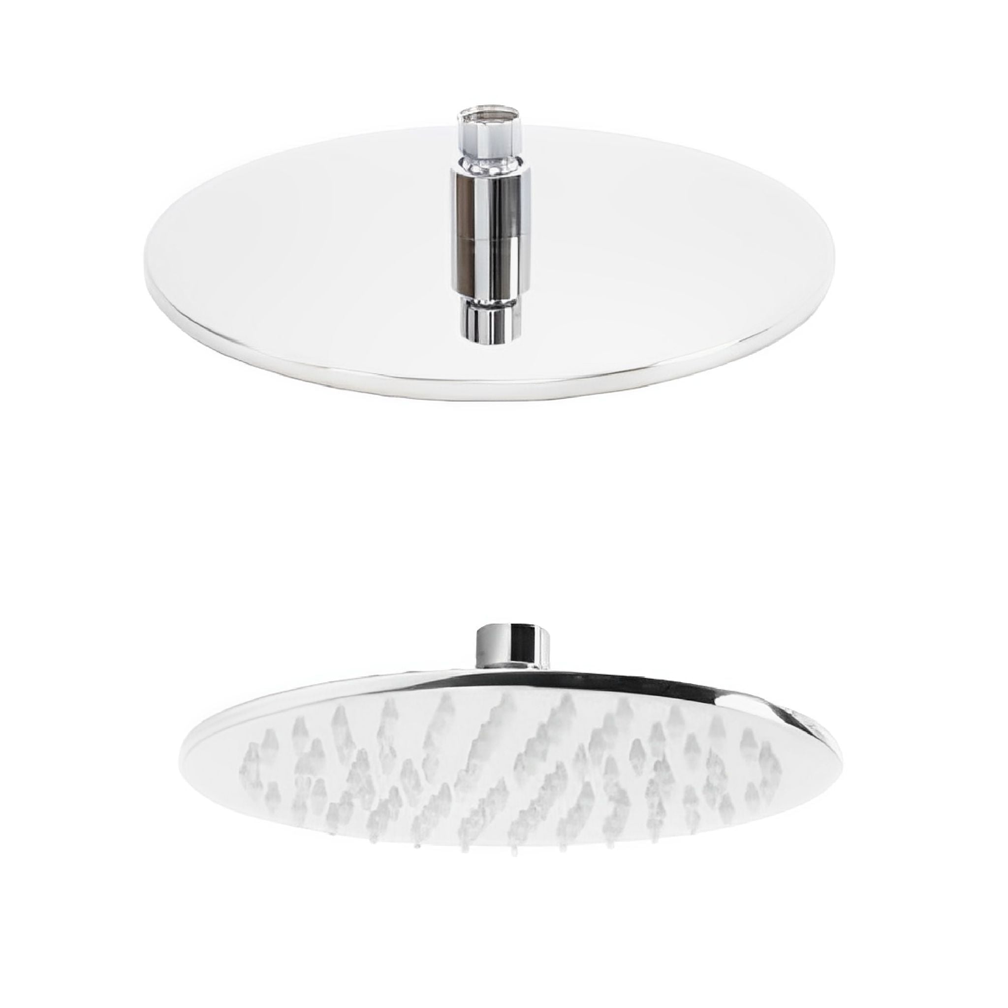 Soffione Doccia Tondo Anticalcare 20 Cm Cromo Lucido