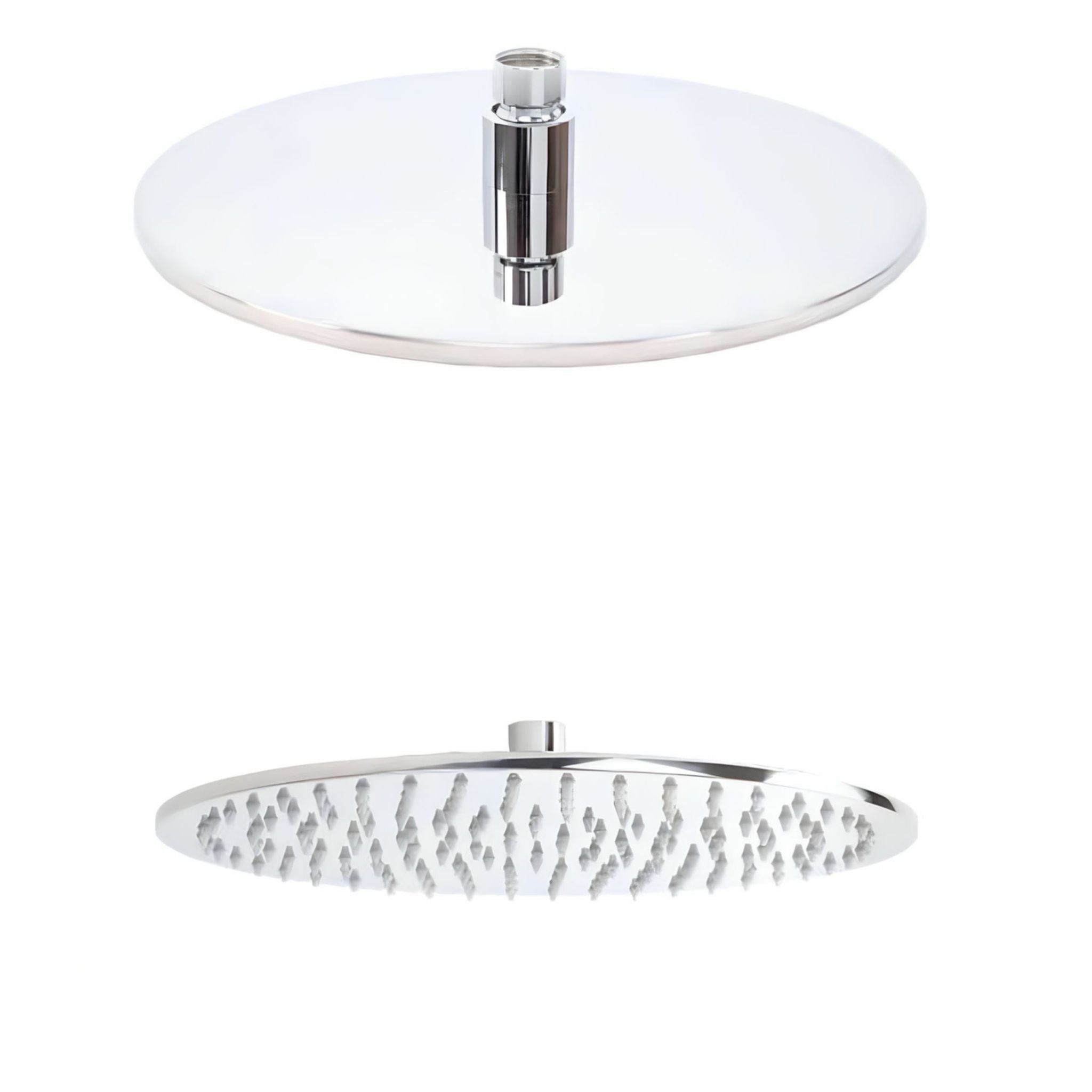 Soffione Doccia Tondo Anticalcare 25 Cm Cromo Lucido