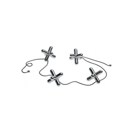 Sottopentola Alessi in acciaio tripod