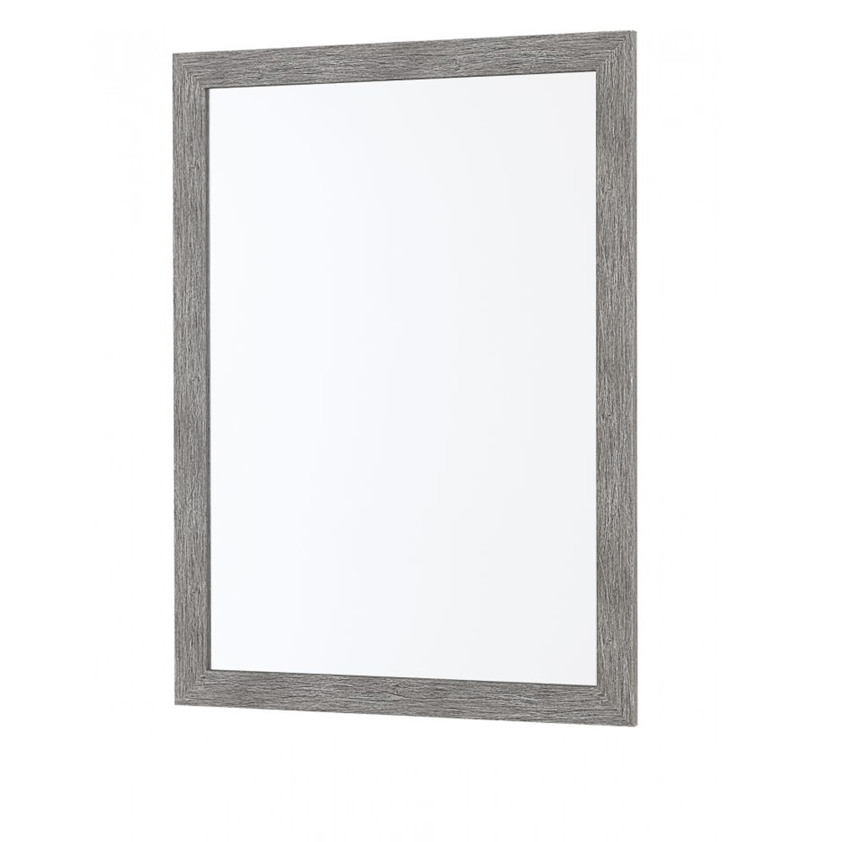 Specchio Rettangolare 50x60 Feridras "Wood" Effetto Legno Grigio