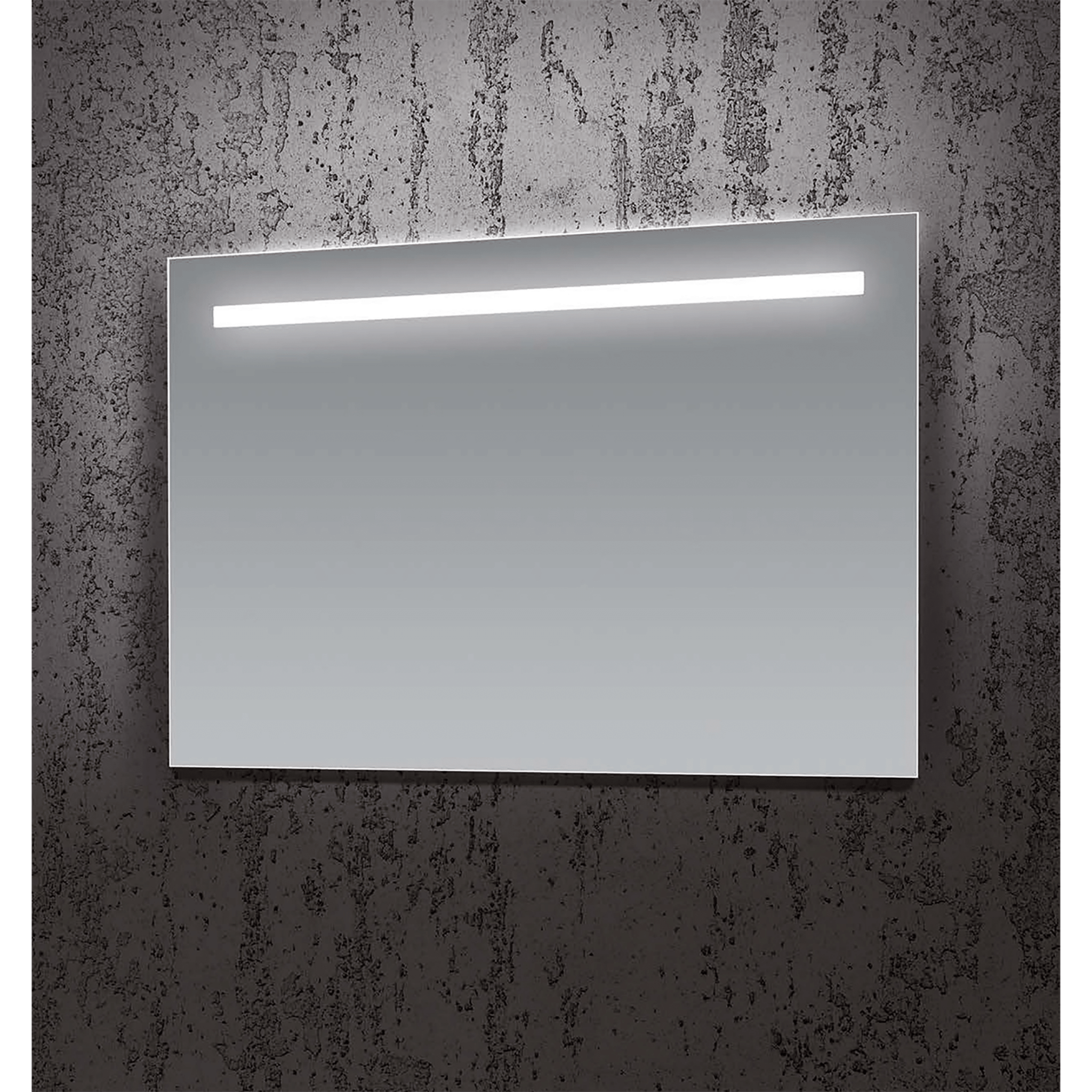 Specchio Rettangolare 50x70 Con Barra Led Feridras "Line"