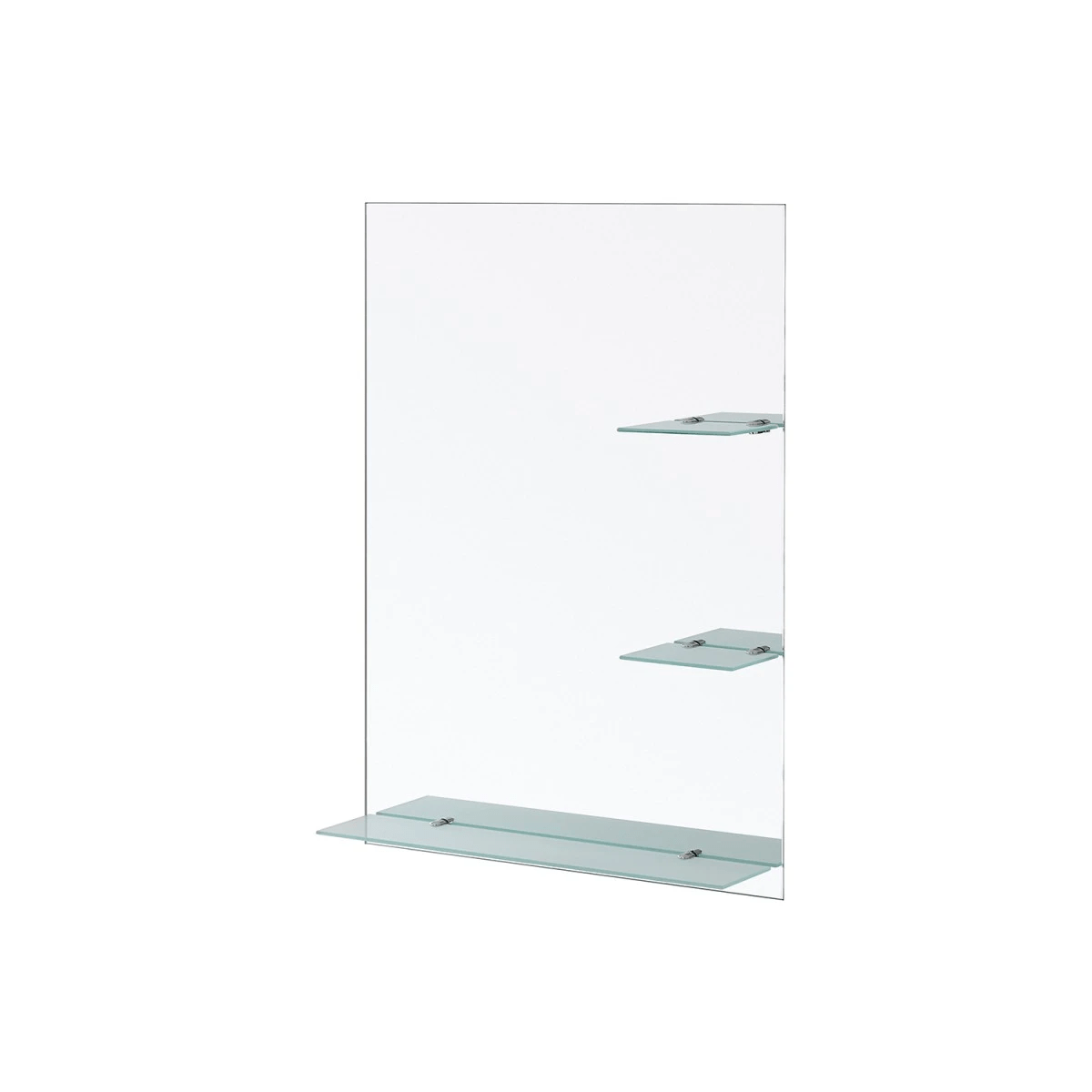 Specchio Rettangolare 60x80 Con Mensole Feridras "Shelf"