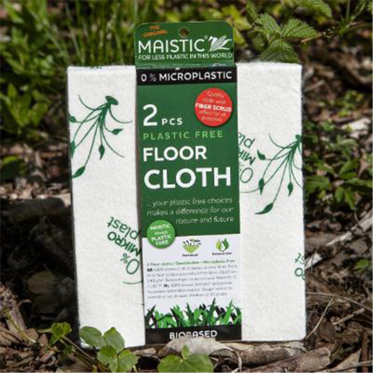 Strofinaccio in cellulosa di legno - Lotto di 2