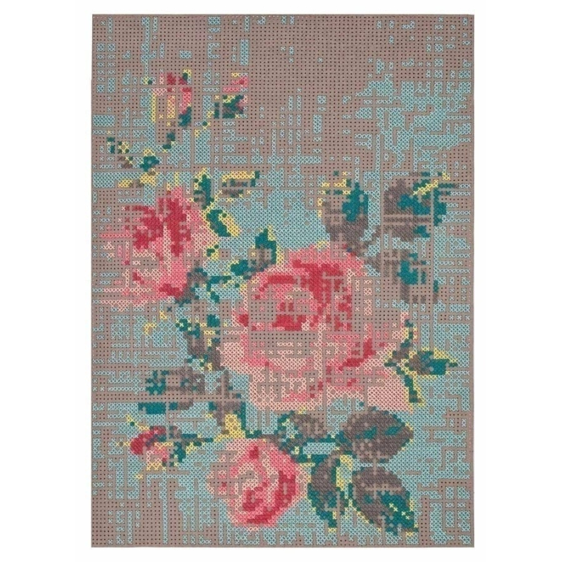 Tappeti Flowers Color Gan Rugs