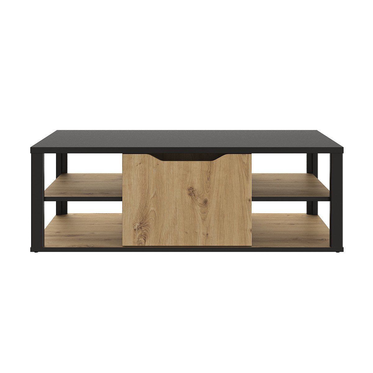 Tavolo basso con scomparti centrali - BUXTON