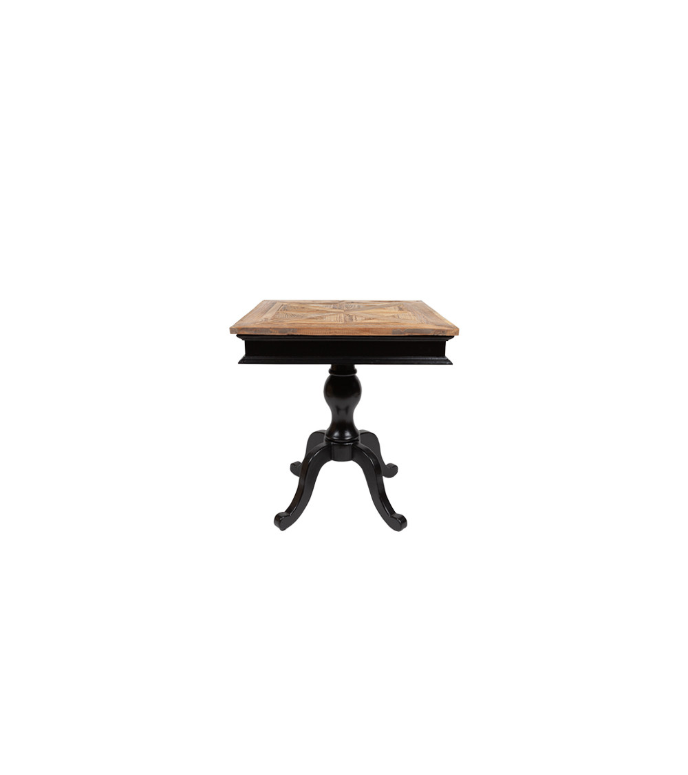 Tavolo Ristorante Portofino Nero 80x80