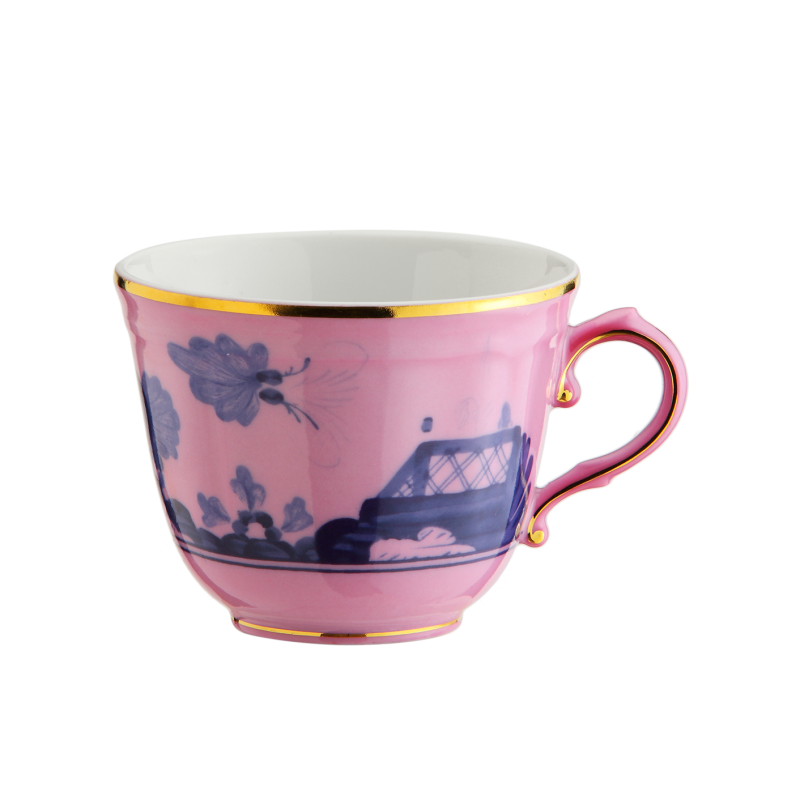 Tazza caffe' con piatto Richard Ginori Oriente Italiano Azalea