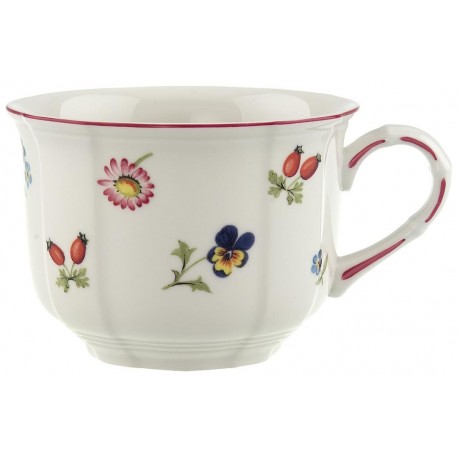 Tazza colazione Villeroy & boch Petite fleur con piatto in porcellana