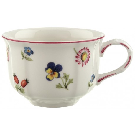 Tazza da te' Villeroy & boch Petite fleur con piatto in porcellana