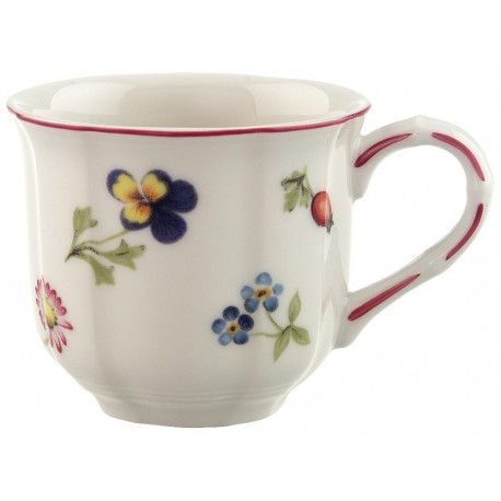 Tazza espresso Villeroy & boch Petite fleur con piattino in porcellana
