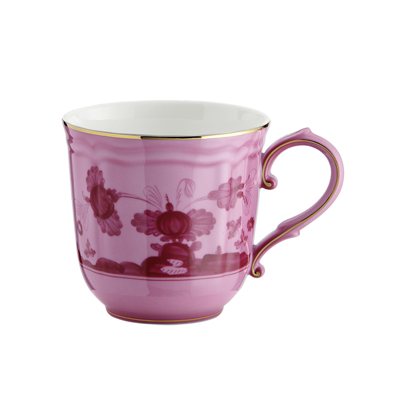 Tazza Mug Ginori 1735 Oriente Italiano Porpora