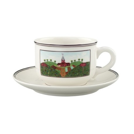 Tazza te' con piattino Villeroy & boch Design Naif