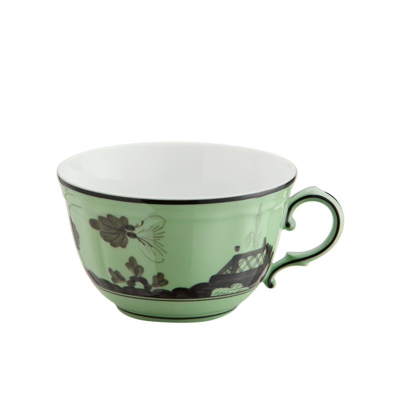 Tazza te' con piatto Ginori 1735 Oriente Italiano Bario