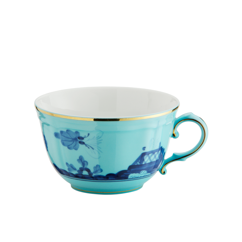 Tazza te' con piatto Ginori 1735 Oriente Italiano Iris