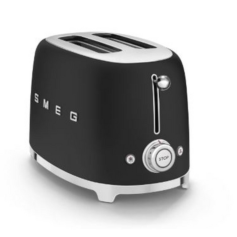 TOASTER 2 FETTE NERO OPACO SMEG