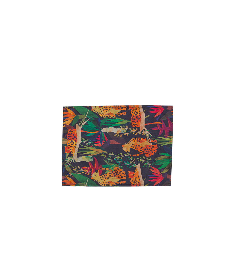 Tovaglietta Americana Leopard Night