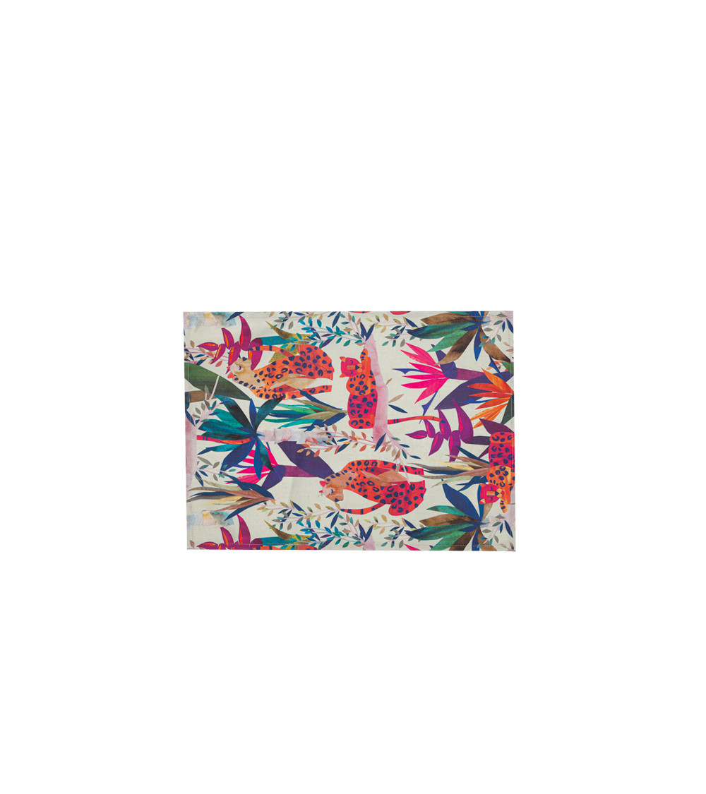 Tovaglietta Americana Leopard Violet