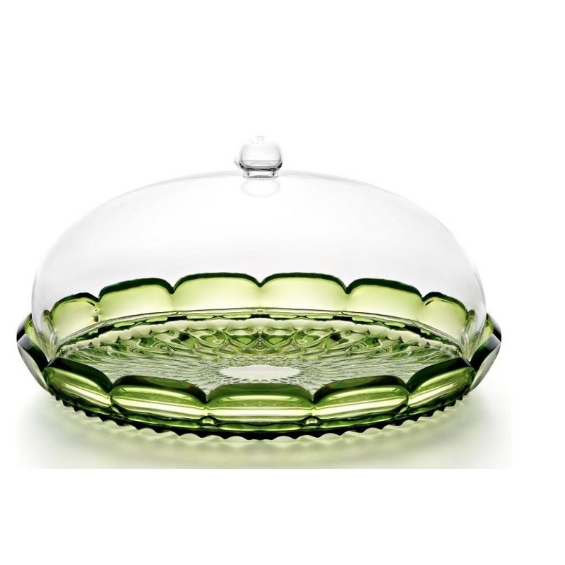 VANITY SET TORTIERA (ISCC+) WATER LILLY GREEN GUZZINI