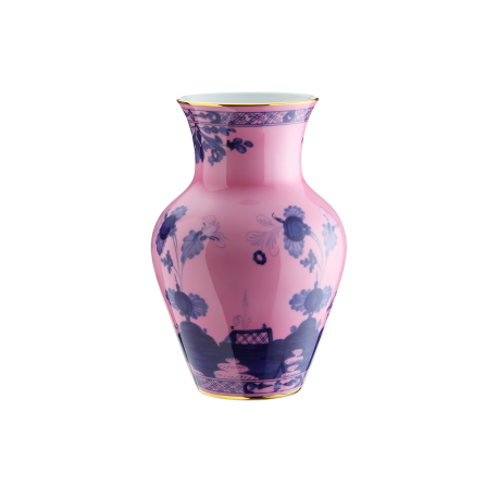 Vaso Ming Richard Ginori Oriente Italiano azalea cm 25