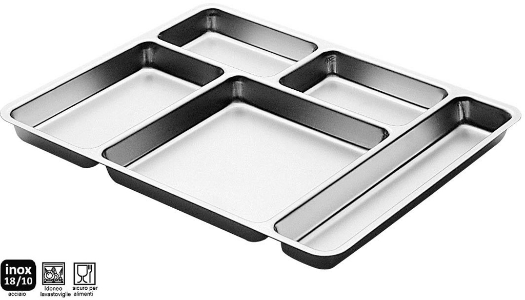 Vassoio 5 Scomparti