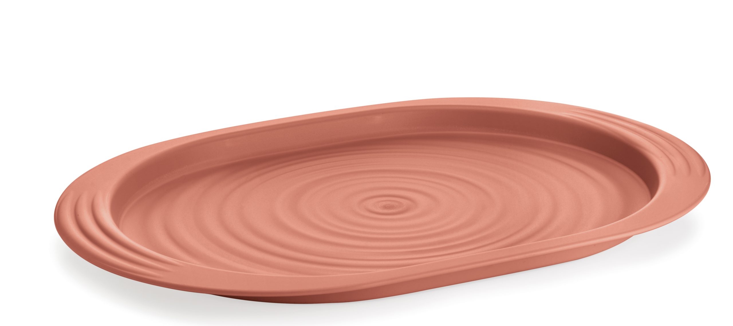 Vassoio L Tierra Terracotta Chiato