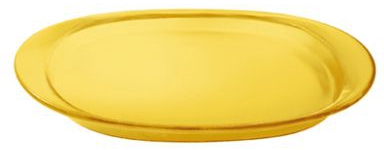 Vassoio Ovale Feeling Giallo