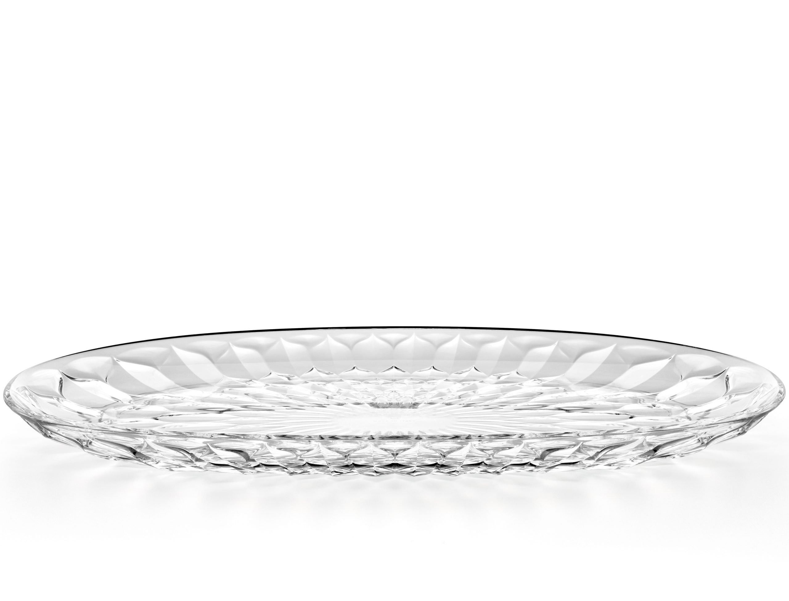 Vassoio Ovale Grande Vanity Trasparente