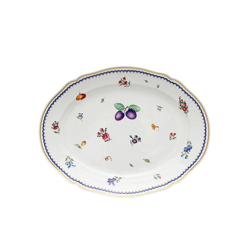 Vassoio ovale Italian Fruit Ginori 1735 cm 38,5
