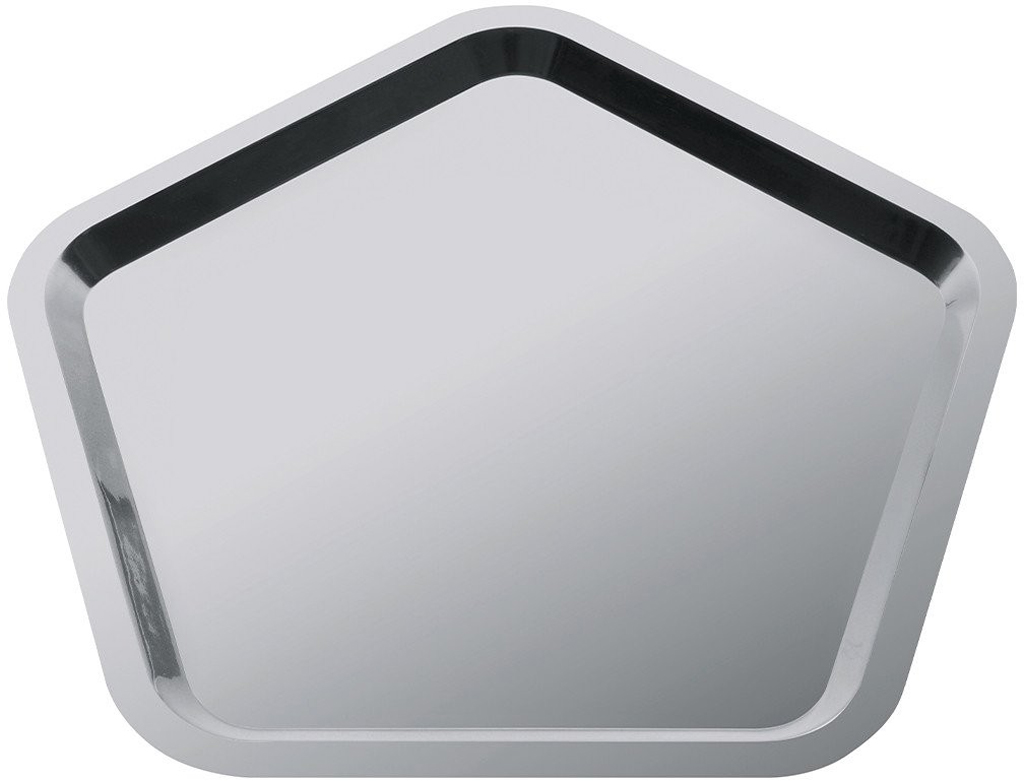 Vassoio pentagonale Territoire in accaio inossidabile