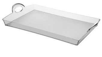 Vassoio Rettangolare Trasparente