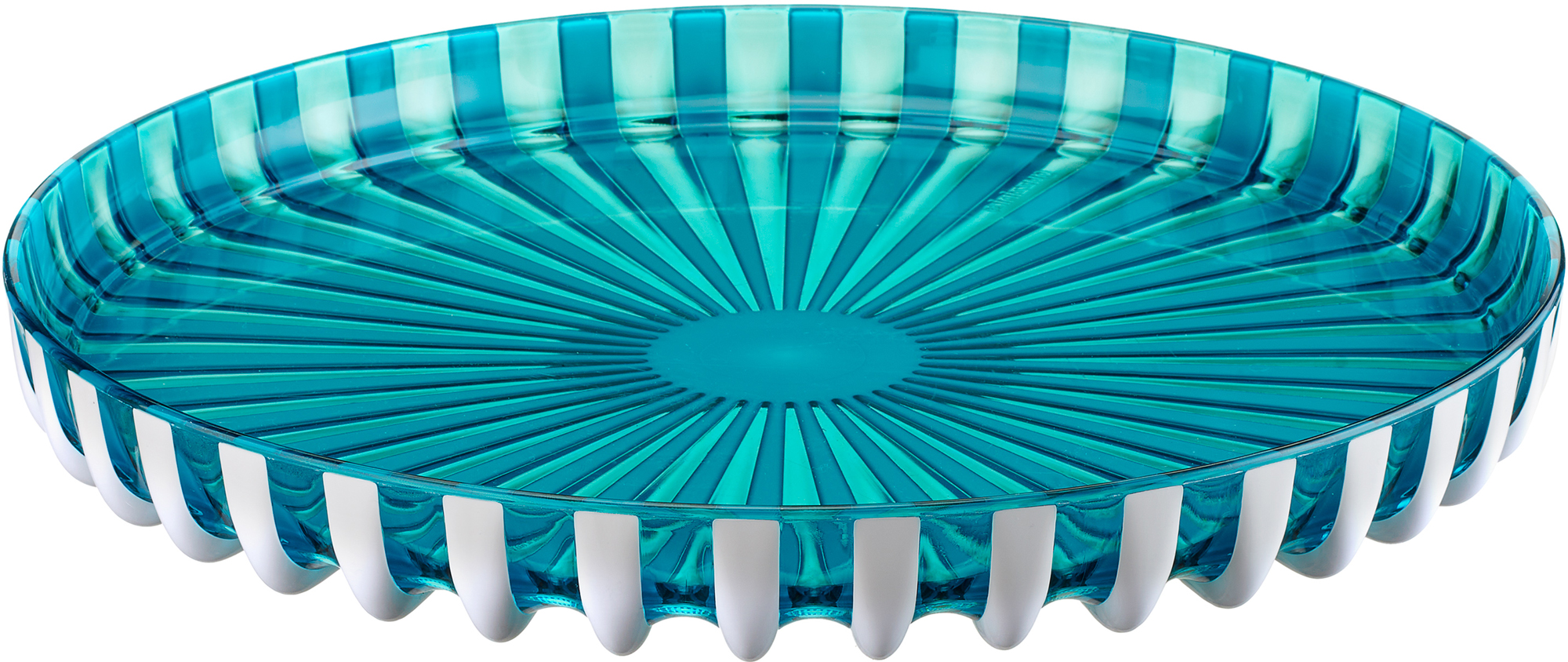 Vassoio Rotondo Pin-Up Verde Acqua