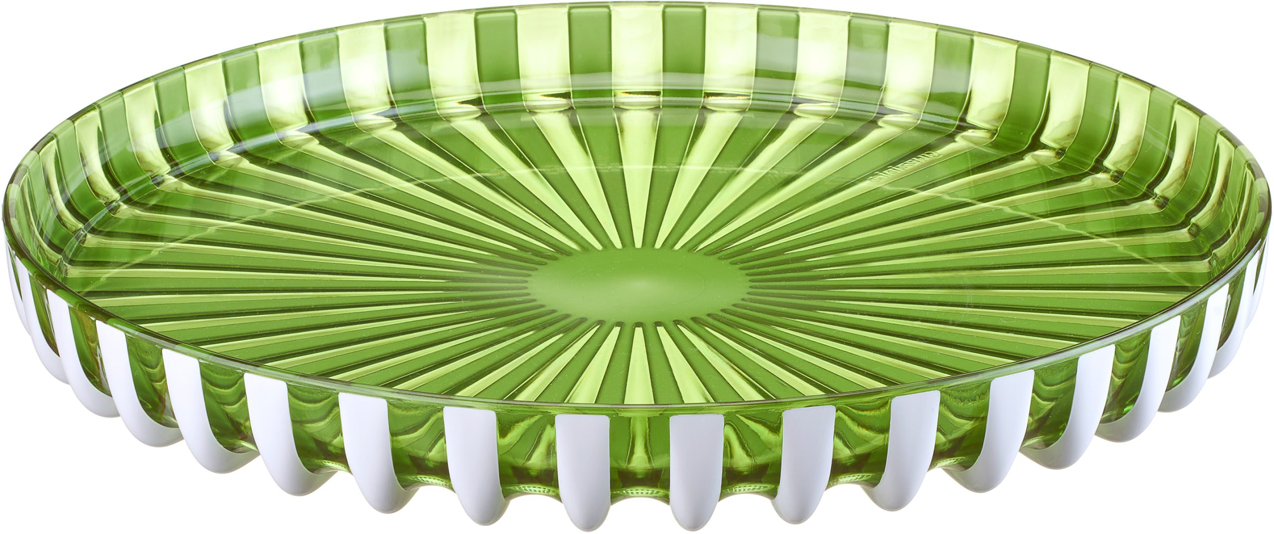 Vassoio Rotondo Pin-Up Verde Muschio