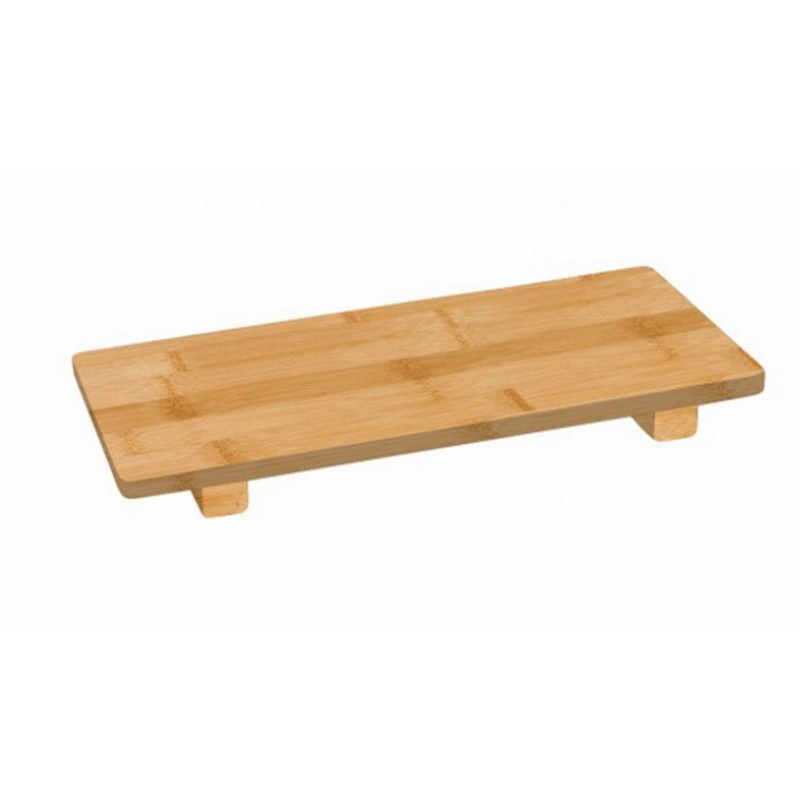 VASSOIO SUSHI BAMBOO 50X23X2,5 CM. NATURALE LEONE
