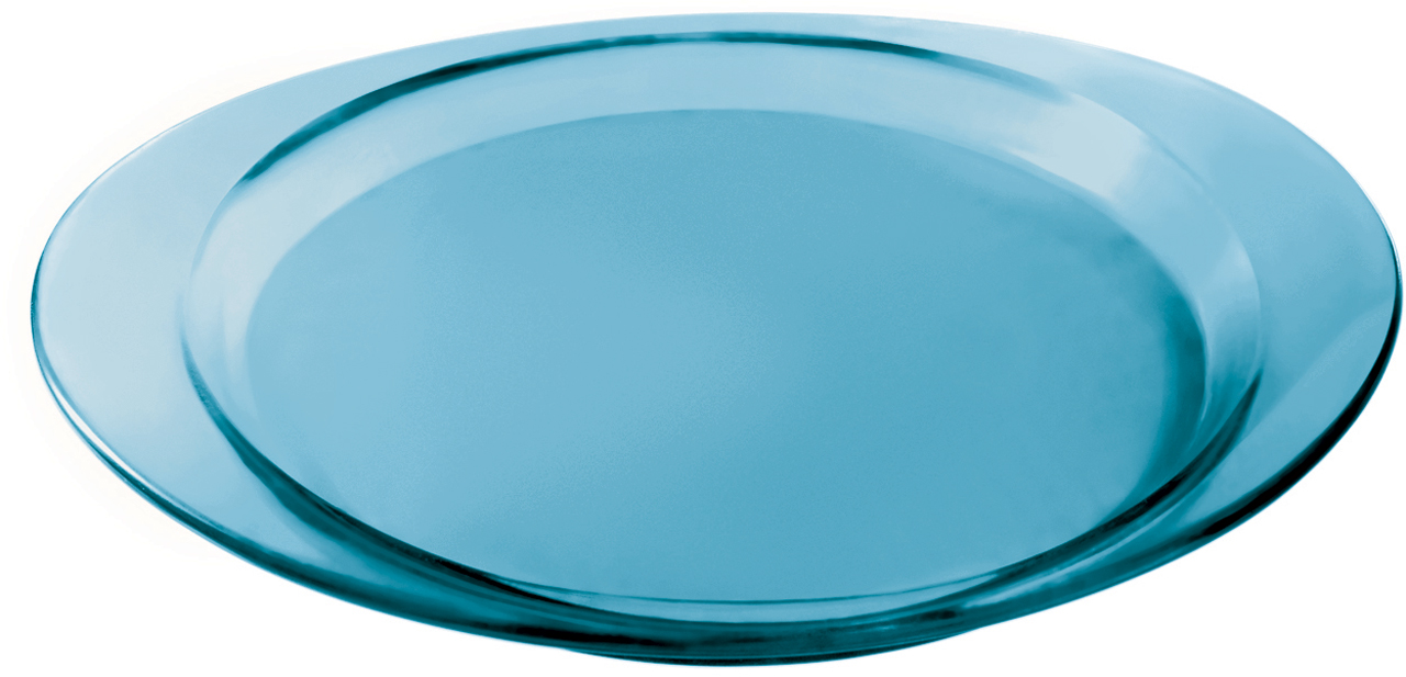 Vassoio tondo Feeling azzurro mare